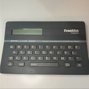 Franklin Computer Spelling Ace